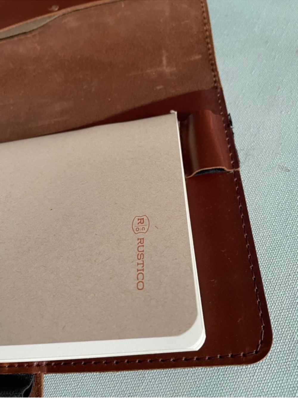 Rustico Leather Notebook Cover Journal - Picture 9 of 14